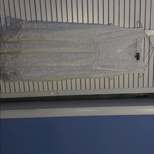 White dress bohemian style